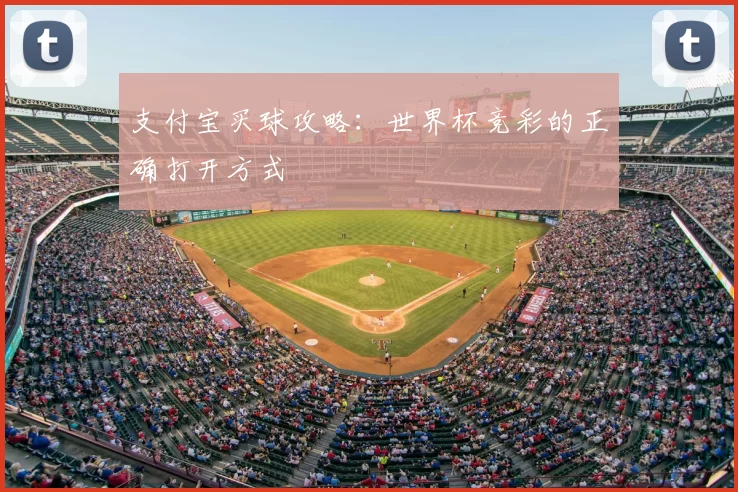 支付宝买球攻略:世界杯竞彩的正确打开方式
