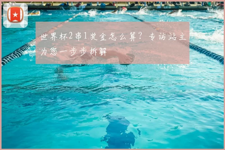 世界杯2串1奖金怎么算？专访站主为您一步步拆解