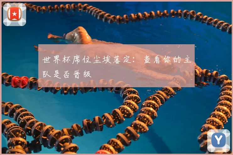 世界杯席位尘埃落定:查看你的主队是否晋级