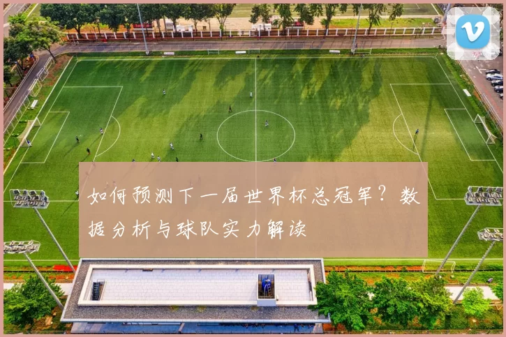 如何预测下一届世界杯总冠军？数据分析与球队实力解读